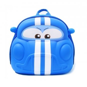 Детский рюкзак игрушка SuperCute Машина Синий SF072-b