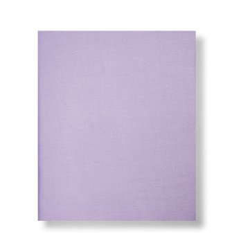 Детская простынь на резинке в кроватку из сатина Twins Фиолетовый 145х75 см 6012-11
