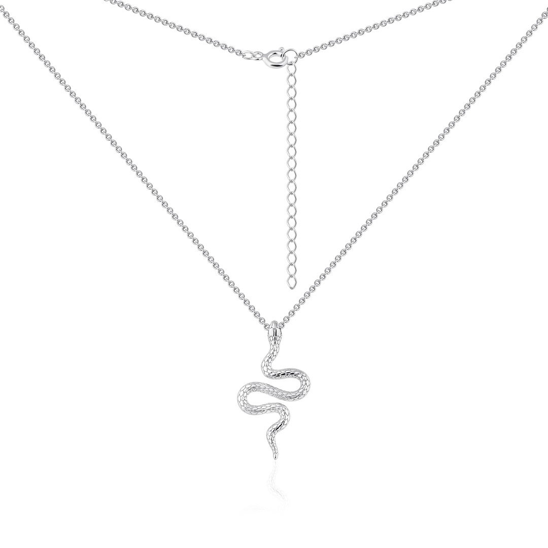 Серебряное колье женское UMAX Змея 6463_45
