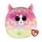 Мягкая игрушка TY Squish-a-Boos Розовый котенок 40 см 39336