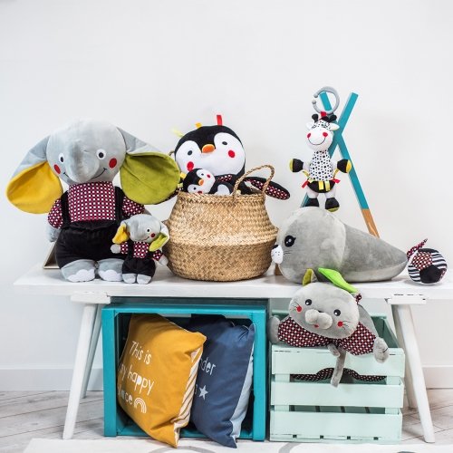 Мягкая игрушка обнимашка BabyOno Слоник Энди 648