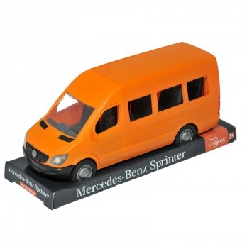 Модель машинки Тигрес Mercedes-Benz Sprinter Пассажирский Оранжевый 39718