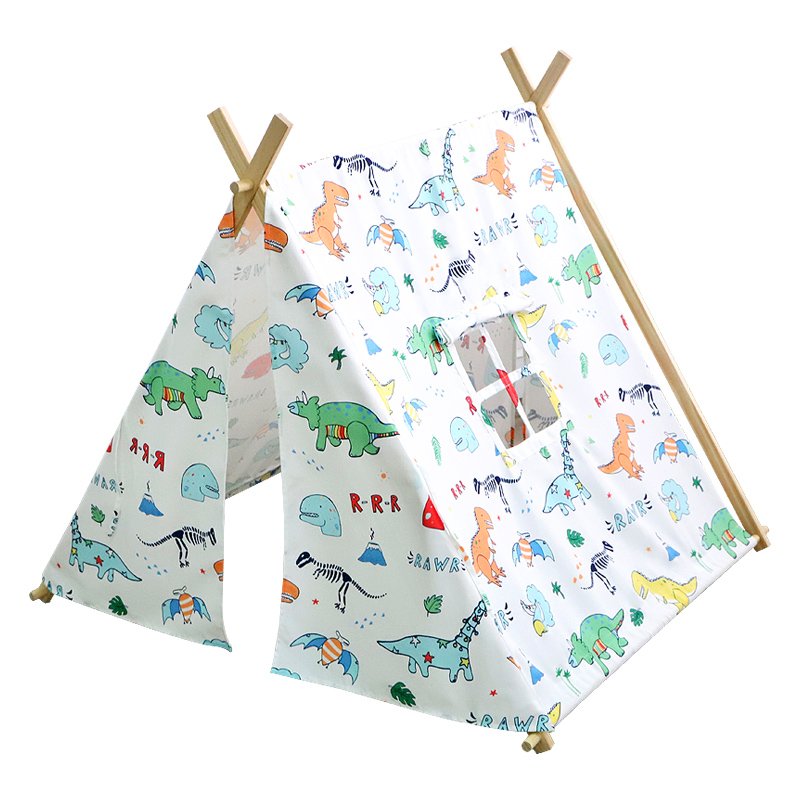 Детская палатка вигвам Babyhood Динозавр 110x110x120 см AS-301