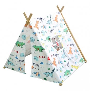 Детская палатка вигвам Babyhood Динозавр 110x110x120 см AS-301