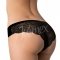 Трусики бесшовные Julimex Tanga черные