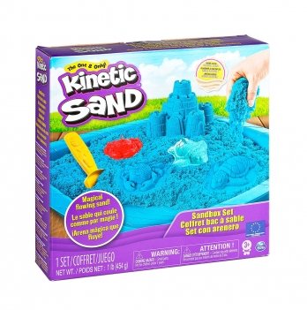 Кинетический песок Kinetic Sand набор Замок из песка 454 г 71402B
