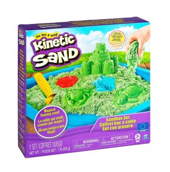 Кинетический песок песка Kinetic Sand набор Замок из песка 454 г 71402G