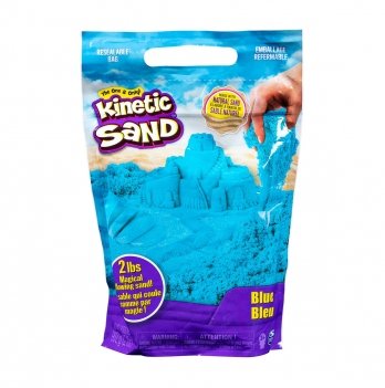 Кинетический песок Kinetic Sand Colour 907 г Синий 71453B