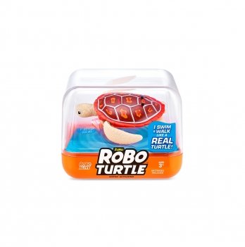 Интерактивная игрушка черепаха Pets & Robo Alive Робочерепаха Бежевый 7192UQ1-3