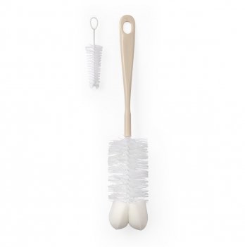 Ершик для бутылок и сосок BabyOno Бежевый 720/04