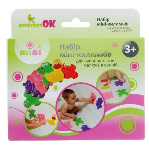 Игрушки для ванной на присосках Kinderenok Зверушки 005841