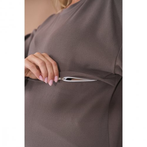 Костюм для беременных и кормящих Юла Мама Litta Коричневый ST-45.021