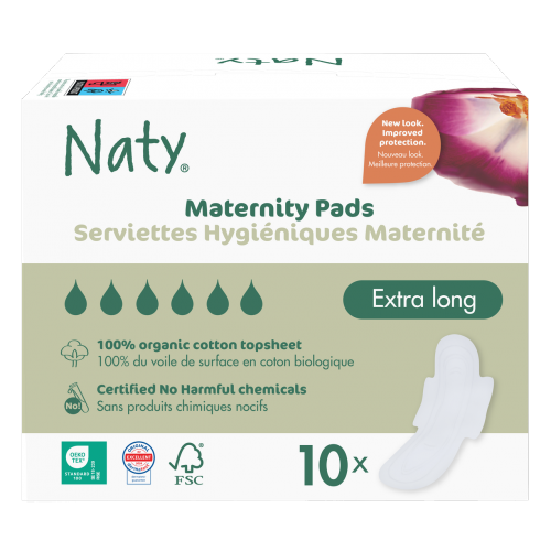 Гигиенические прокладки послеродовые Eco by Naty 10 шт 1451238530