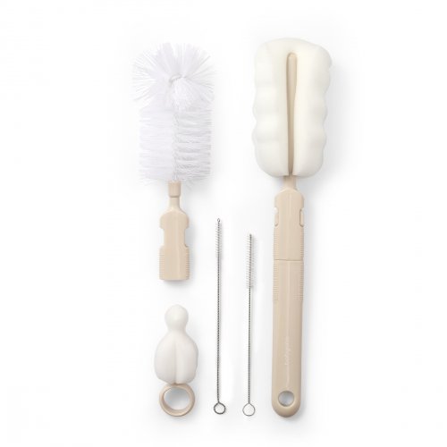 Набор щеток для бутылочек и сосок BabyOno Бежевый 735/04
