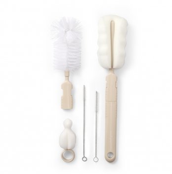 Набор щеток для бутылочек и сосок BabyOno Бежевый 735/04