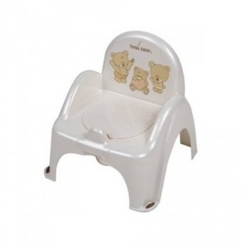 Горшок стульчик Tega baby Медвежата Бежевый MS-012-119