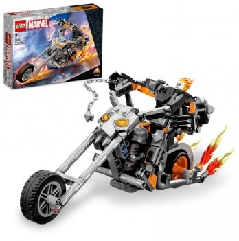 Конструктор LEGO Super Heroes Призрачный всадник Робот и мотоцикл 76245