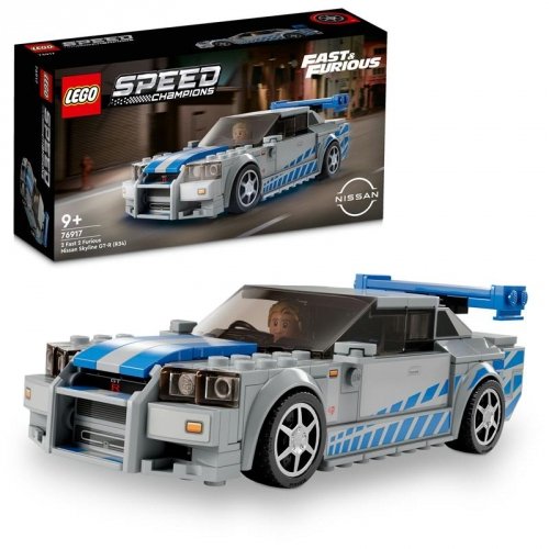 Конструктор LEGO Speed Champions Двойной форсаж Nissan Skyline GT-R (R34) 76917