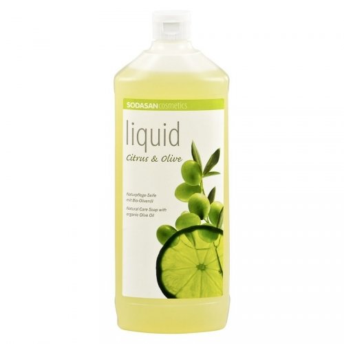 Органическое жидкое мыло Sodasan Citrus-Olive, 7716, 1 л