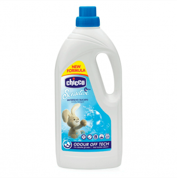 Жидкий стиральный порошок для детских вещей Chicco Sensitive 1,5 л 07532.20