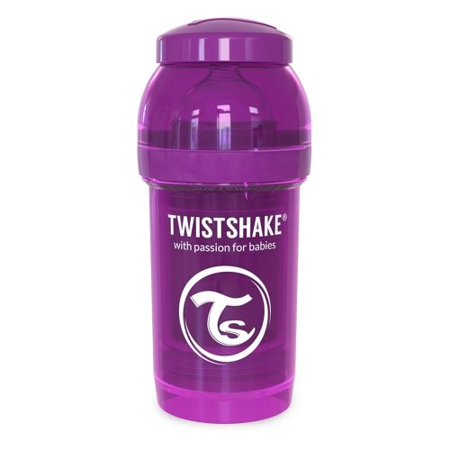 Бутылочка для кормления Twistshake 0+ мес Фиолетовый 180 мл 78005