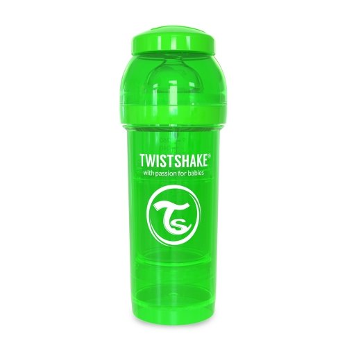 Бутылочка для кормления Twistshake 2+ мес Зеленый 260 мл 78010