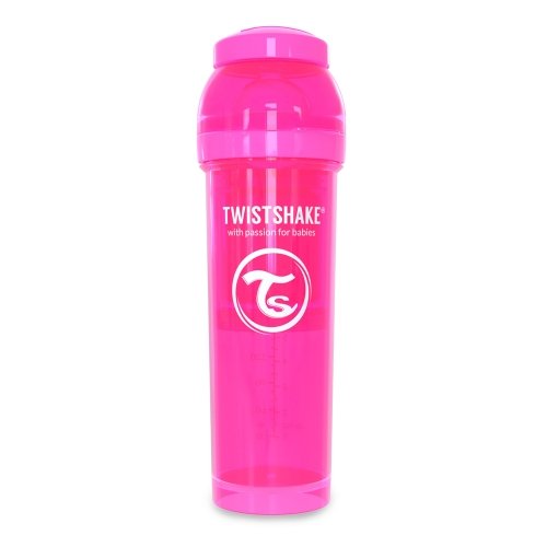 Бутылочка для кормления Twistshake 4+ мес Розовый 330 мл 78013