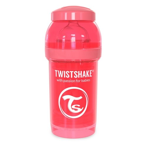 Бутылочка для кормления Twistshake 0+ мес Персиковый 180 мл 78031
