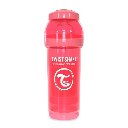 Бутылочка для кормления Twistshake 2+ мес Персиковый 260 мл 78032