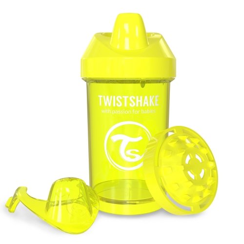 Чашка непроливайка Twistshake 8+ мес Желтый 300 мл 78066