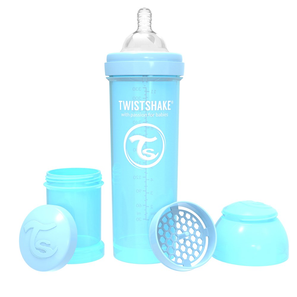 Бутылочка для кормления Twistshake 4+ мес Светло-голубой 330 мл 78262 ...