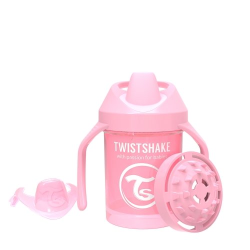 Чашка непроливайка Twistshake 4+ мес Мини Розовый 230 мл 78267