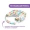 Подушка для кормления Boppy Pillow Deluxe Белый/Черный 79912.63