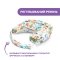 Подушка для кормления Boppy Pillow Deluxe Белый/Оранжевый 79912.43
