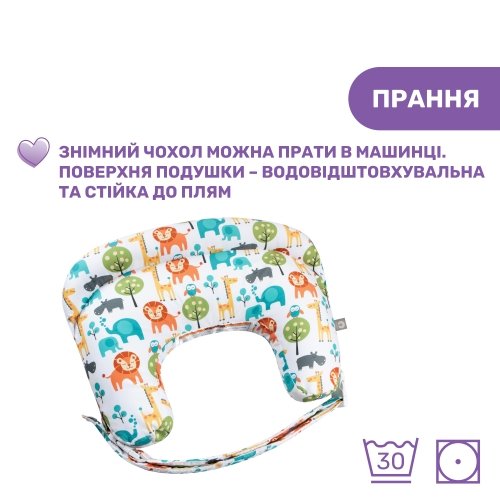 Подушка для кормления Boppy Pillow Deluxe Белый/Оранжевый 79912.43