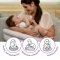 Подушка для кормления Boppy Pillow Deluxe Белый/Черный 79912.63