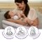 Подушка для кормления Boppy Pillow Deluxe Белый/Оранжевый 79912.43