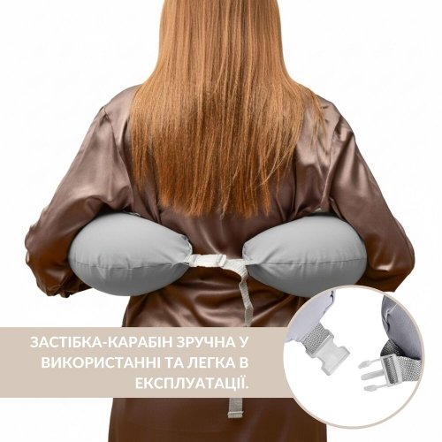 Подушка для кормления Sei Design Диванчик Серый/Бежевый 60х70х16 см 8-36177*003