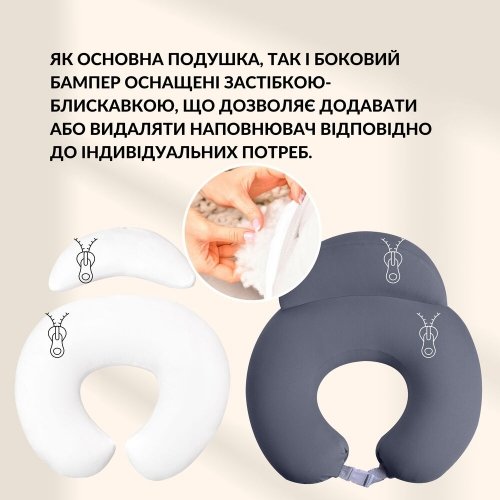 Подушка для кормления Sei Design Диванчик Темно-серый 60х70х16 см 8-36177*004