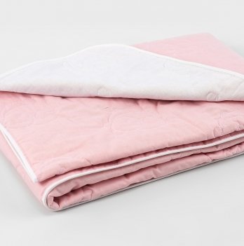 Одеяло детское хлопковое ТМ Sasha, 100/140 розовое