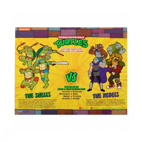 Игровой набор черепашки-ниндзя TMNT Леонардо против Рокстеди 81276