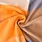 Плед покрывало на кровать Ideia Kassandra Квадро Хлопок 150х200 см Оранжевый/Голубой 8-29914