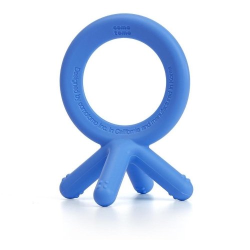Силиконовый прорезыватель Comotomo BTB-EN голубой