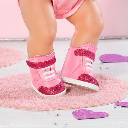 Обувь для куклы Baby Born Розовые кеды 833889
