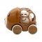 Детская игрушка погремушка BABY TEAM Машинка мишка 8414