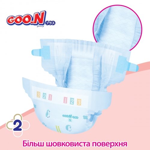 Подгузники GOO.N Plus для детей 9 - 14 кг размер L 54 шт 843336