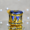 Елочная игрушка Santa Shop Барабан Синий 8 см 4820001180275