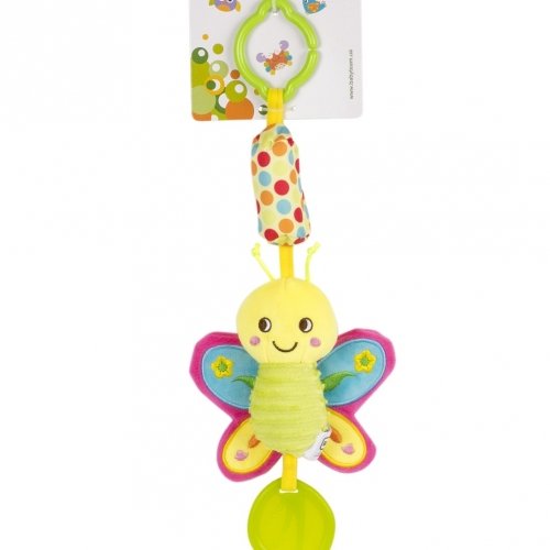 Мягкая игрушка-колокольчик Baby Team 8520 Бабочка