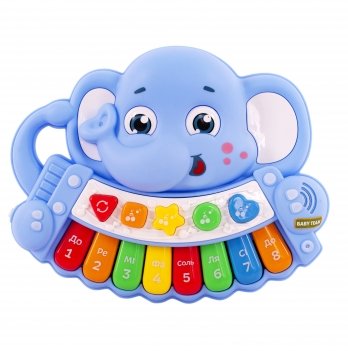 Музыкальная игрушка Baby Tea Пианино Слоник 8630