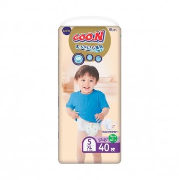 Подгузники GOO.N Premium Soft для детей 12-20 кг размер 5(XL) 40 шт 863226